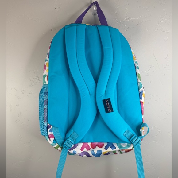 NWT Jansport Big Student Backpack Hugs & Kisses XO - Picture 3 of 7